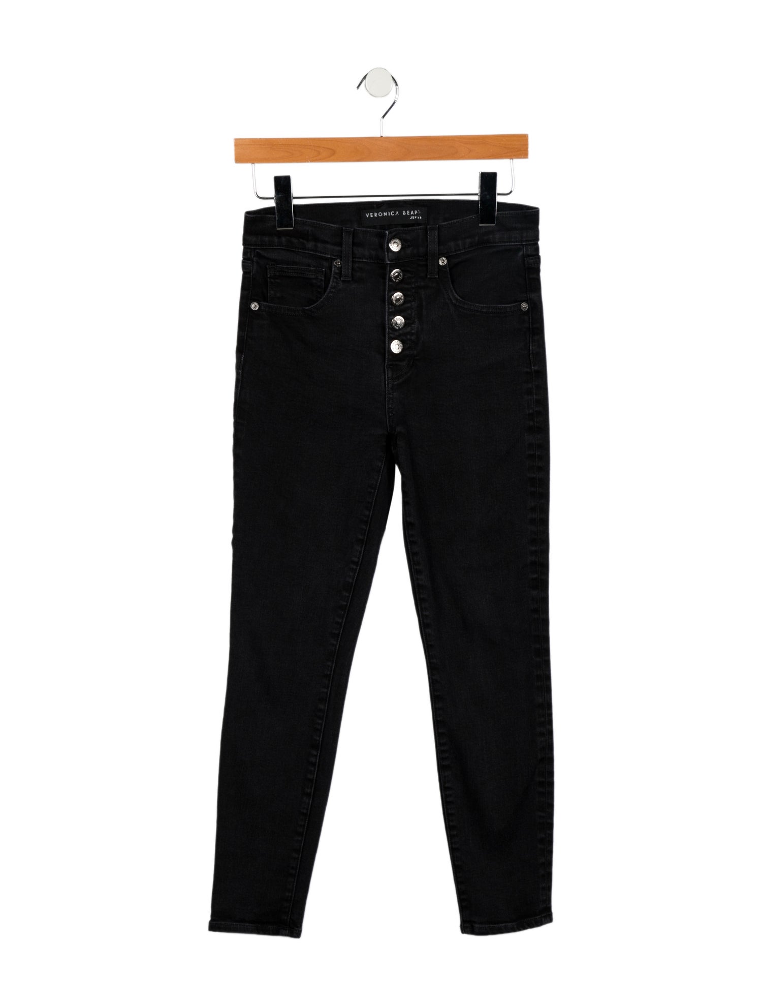 Veronica Beard Mid-Rise Skinny Leg Jeans